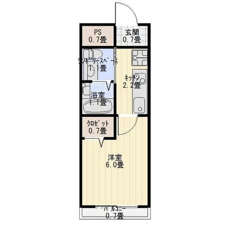 名古屋駅 徒歩4分 3階の物件間取画像